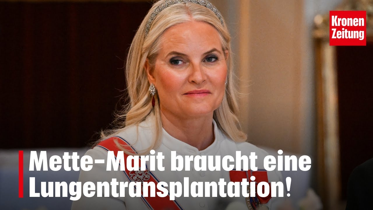Mette-Marit braucht eine Lungentransplantation! | krone.tv NEWS