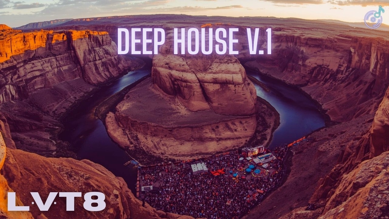 Amber Canyon Descent | Melodic Deep House Playlist for unwinding after sunset