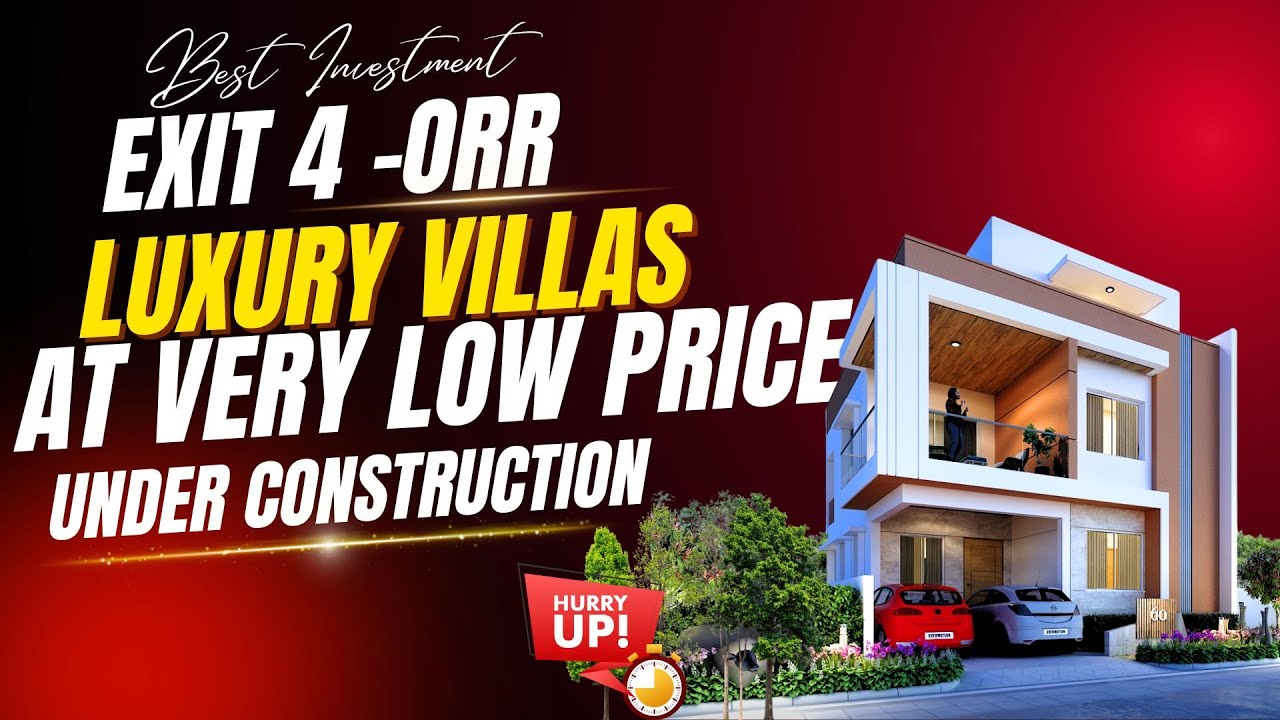 Near to ORR Luxury Villas For Sales more details : 9154046633