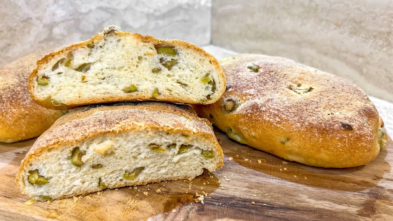 PANE ALLE OLIVE 😍 senza glutine e senza lattosio || Francy's Bakery