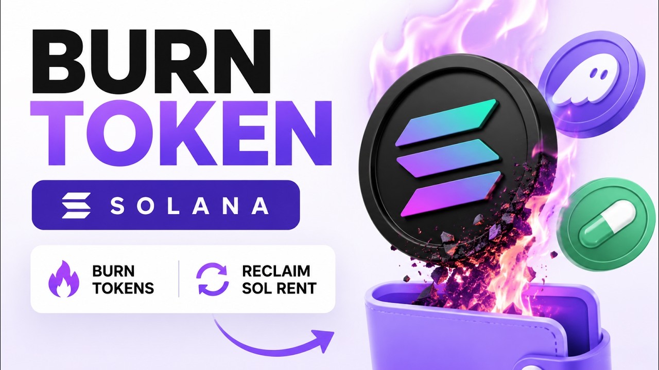 Burn Token Solana & Reduce Supply - Phantom [Pumpfun/LP Tokens on SOL]