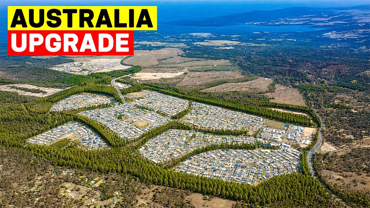Australia's $11 Billion City Built From Scratch in a Pine Forest