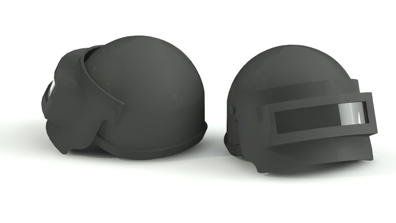 AutoCAD 3D Modeling Practice - PUBG Game Helmet - QasimCAD