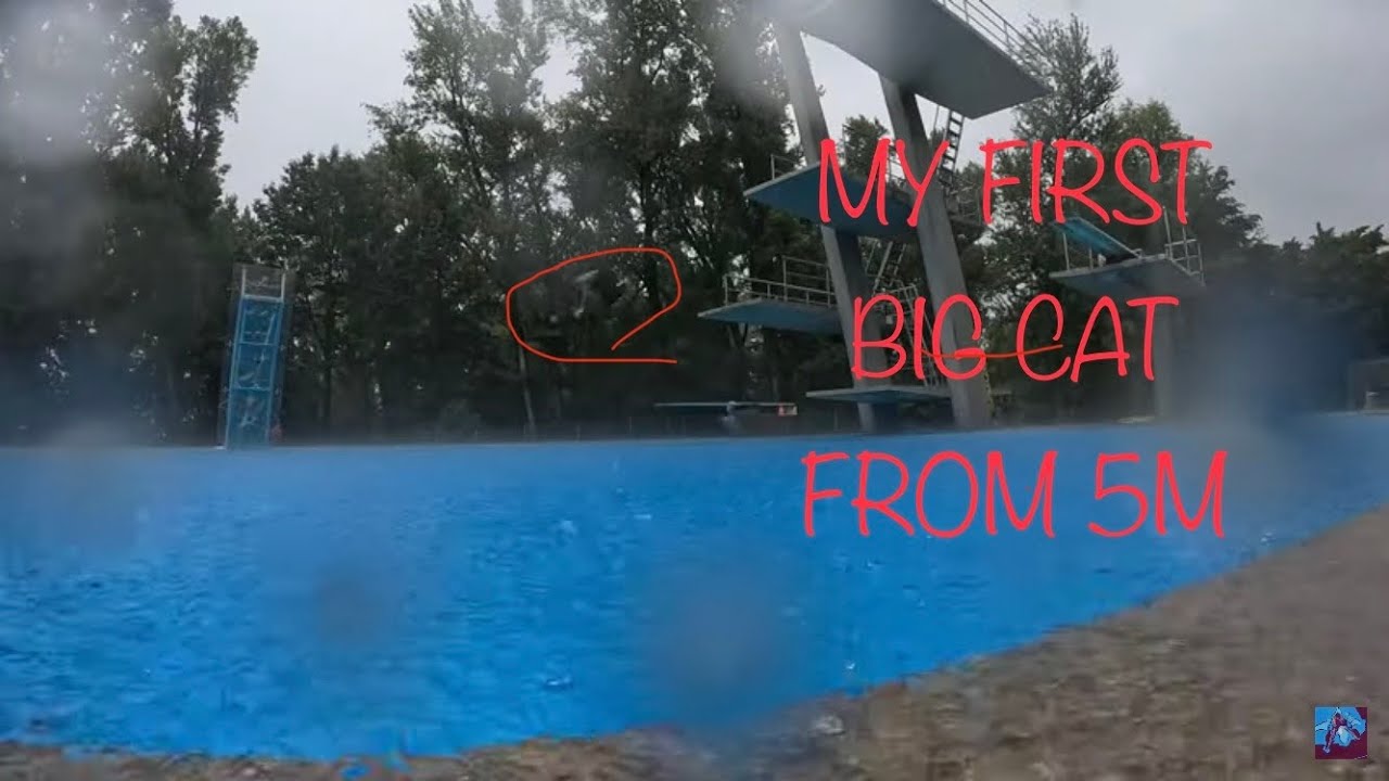 TRYING ALL THE 13 SPLASHDOWNS FROM 5 METER