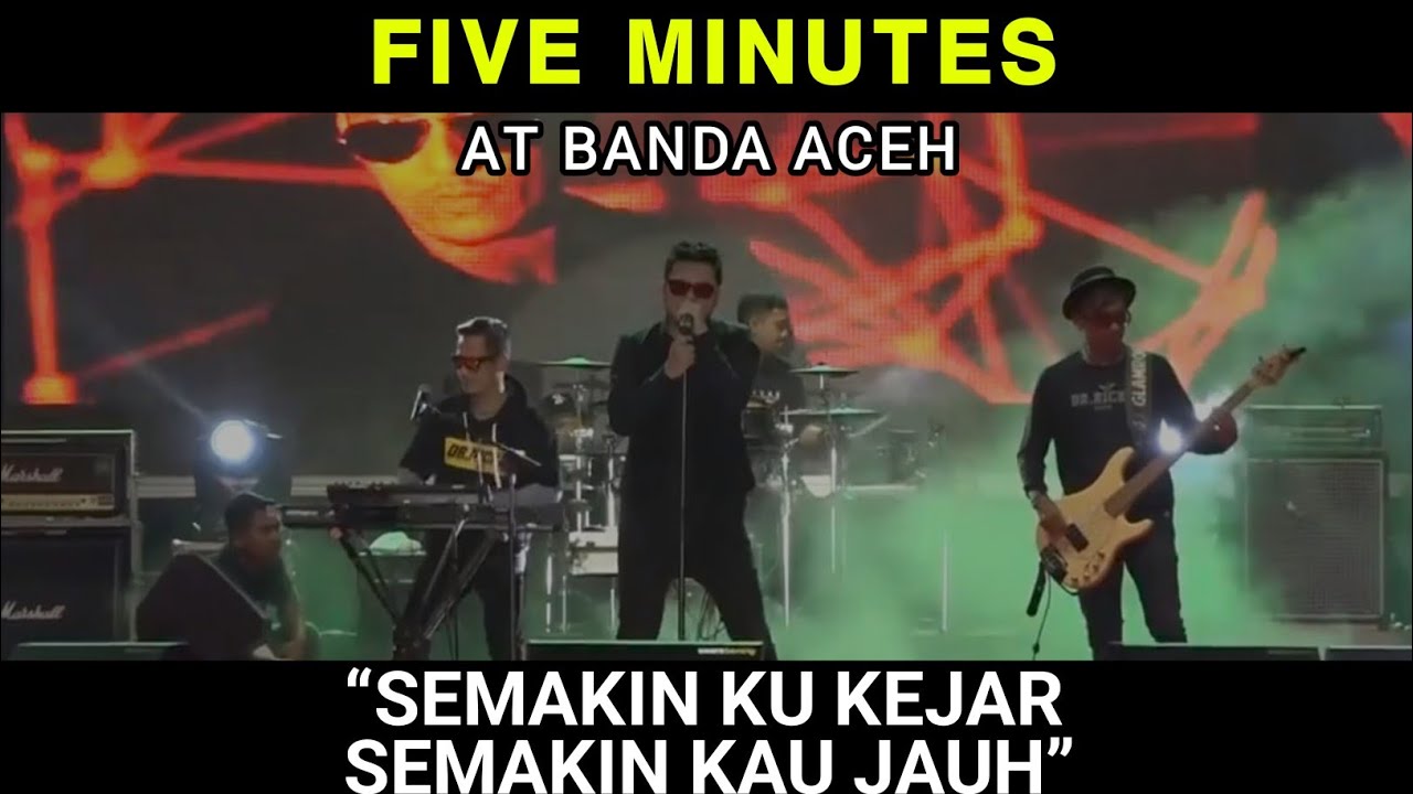 KONSER FIVE MINUTES - SKSJ (BANDA ACEH 2019)