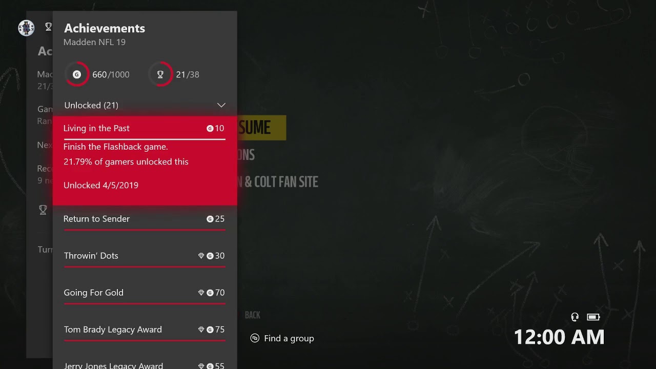 Madden 19 'Living In The Past' - Finish The Flashback Game (Achievement/Trophy Guide)
