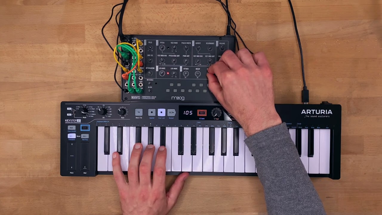Moog Mavis Sound Demo (no talking)