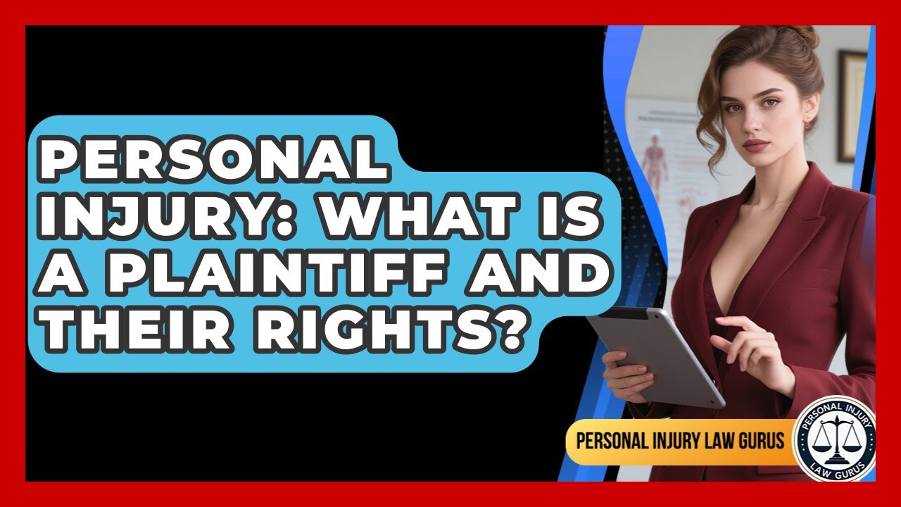 Personal Injury: What Is A Plaintiff And Their Rights? - Personal Injury Law Gurus