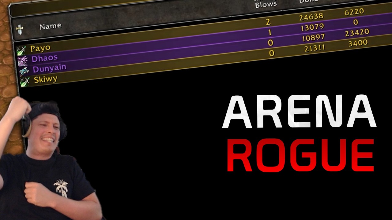 Double ROGUE on Arena is still CLASSIC with Payo | TBC Classic