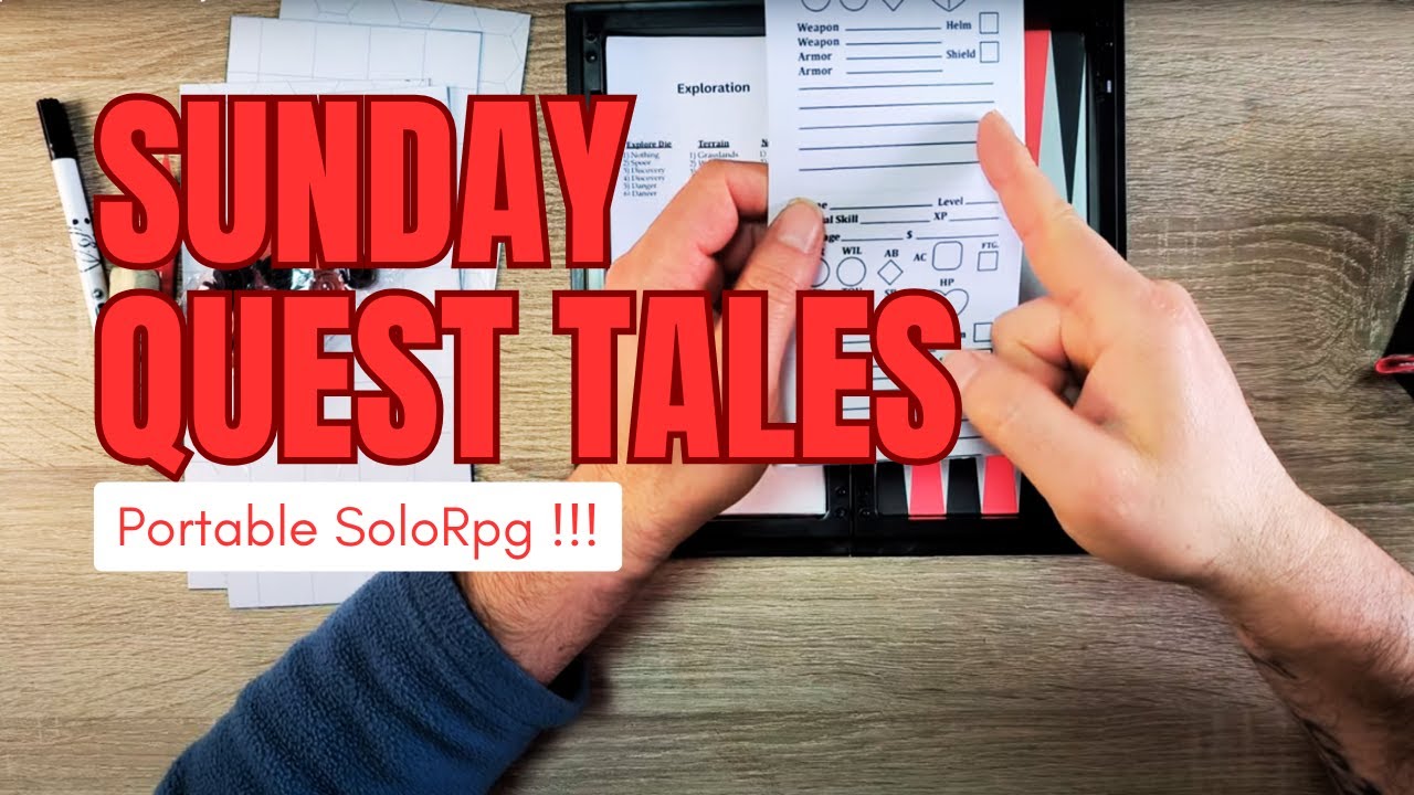 My new portable Solo RPG system.
