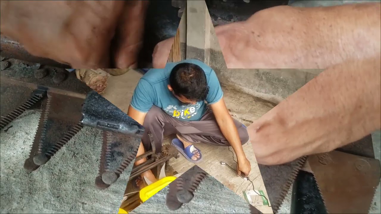 আধুনিক কৃষি প্রযুক্তি ধান গম কাটার রিপার মেশিন এর ব্লেড সমন্বয় How  to setting of rice wheat reaper