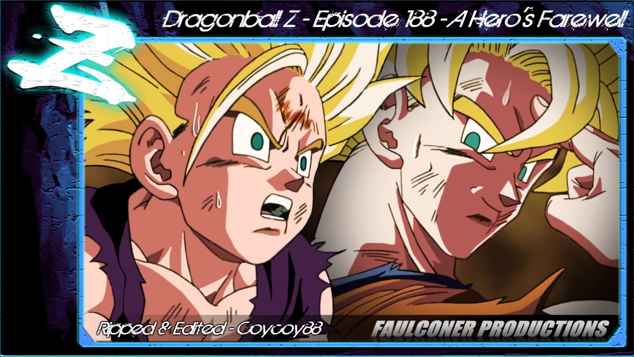 Dragonball Z - Episode 188 - A Hero's Farewell - [Faulconer Background Music Only]