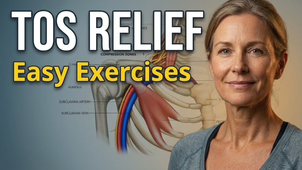 TOS Relief Exercises | Reduce Neck, Shoulder & Arm Pain After 50