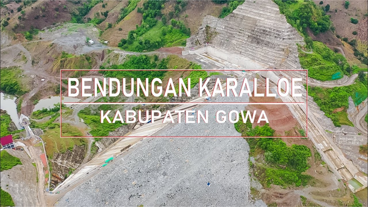 Megah Proyek Bendungan Raksasa Karalloe Sebentar Lagi Membuat Petani Jeneponto Makmur