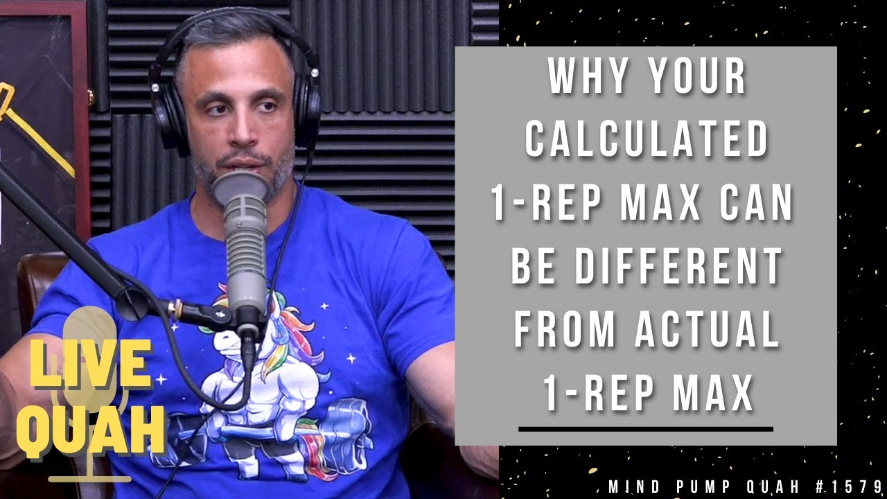 Why Calculated 1-Rep Max Can Be Different From Actual 1-Rep Max
