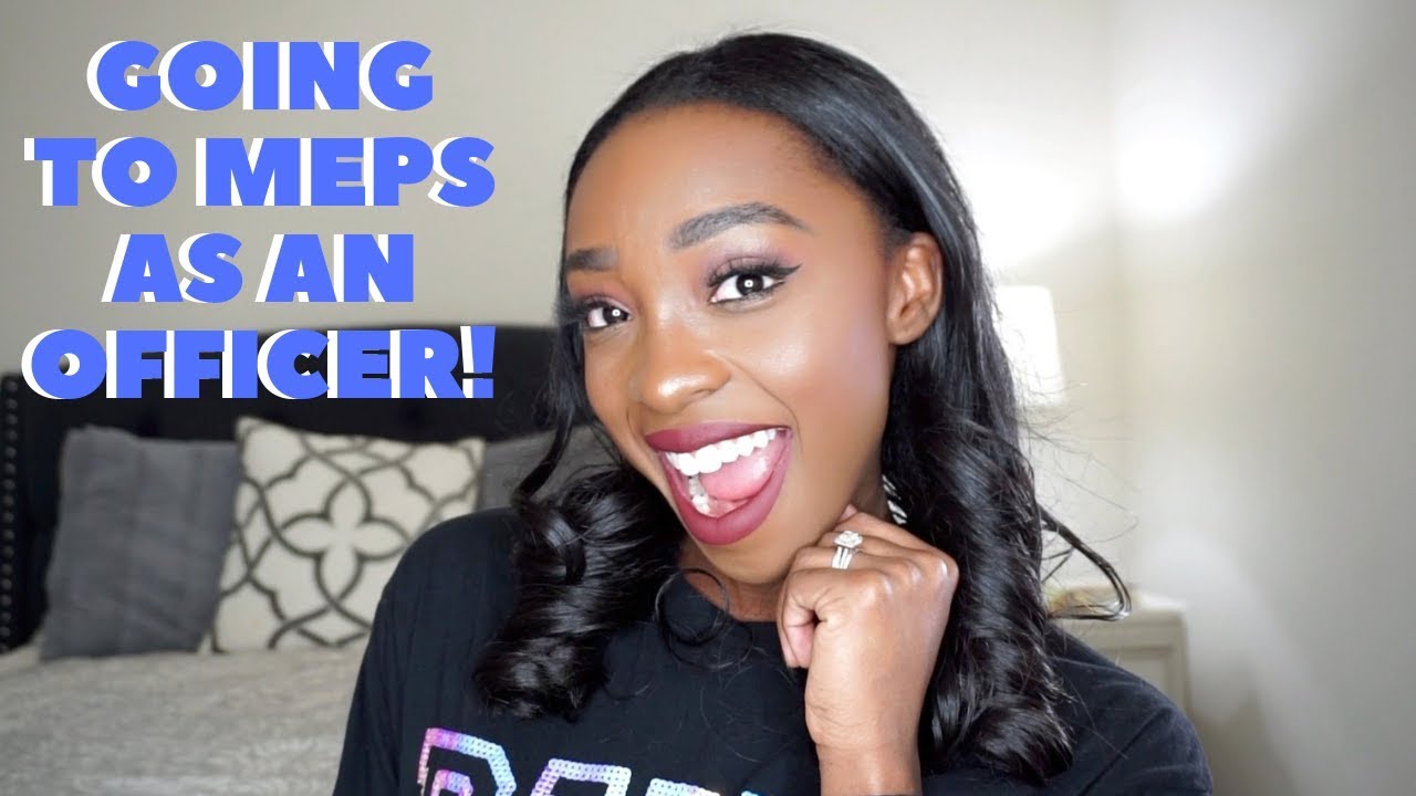 WHAT IT'S LIKE GOING TO MEPS AS AN OFFICER!