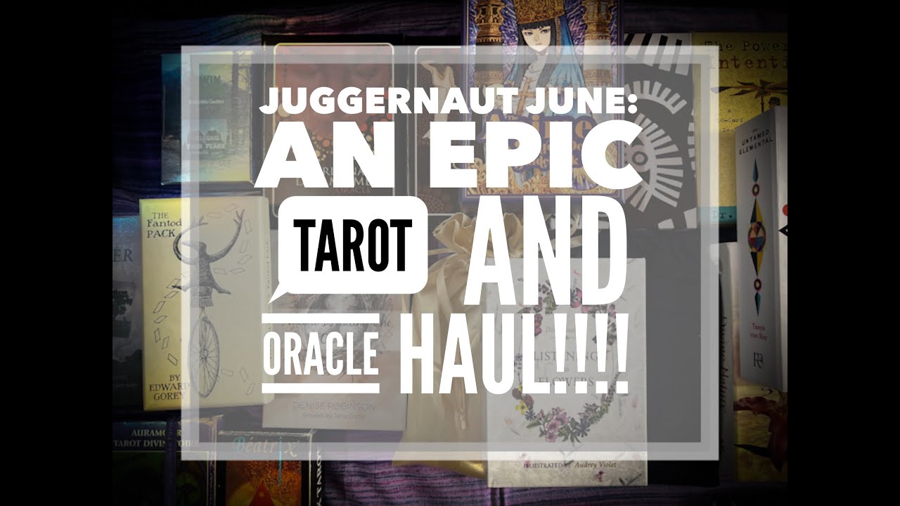 Juggernaut June: another EPIC HAUL...and the winner of the giveaway is.....???