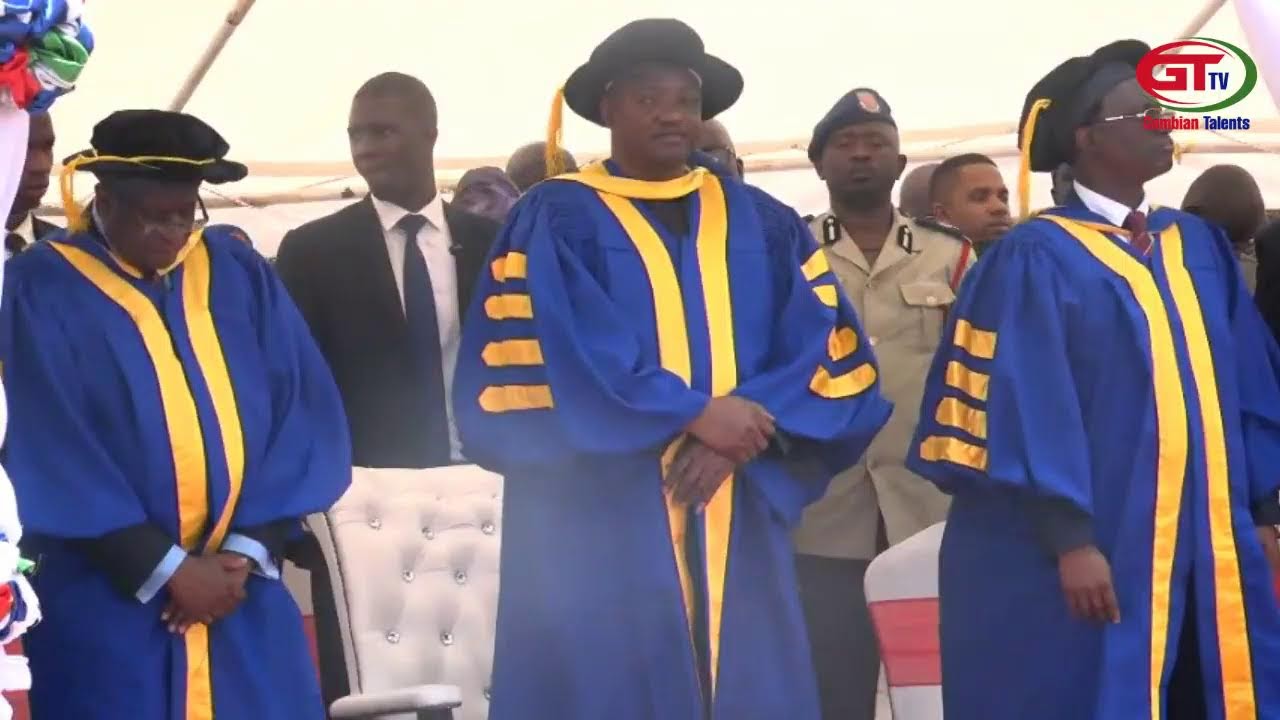 GAMBIA: 15TH CONVOCATION CEREMONY OF UNIVERSITY OF THE GAMBIA AT QCITY