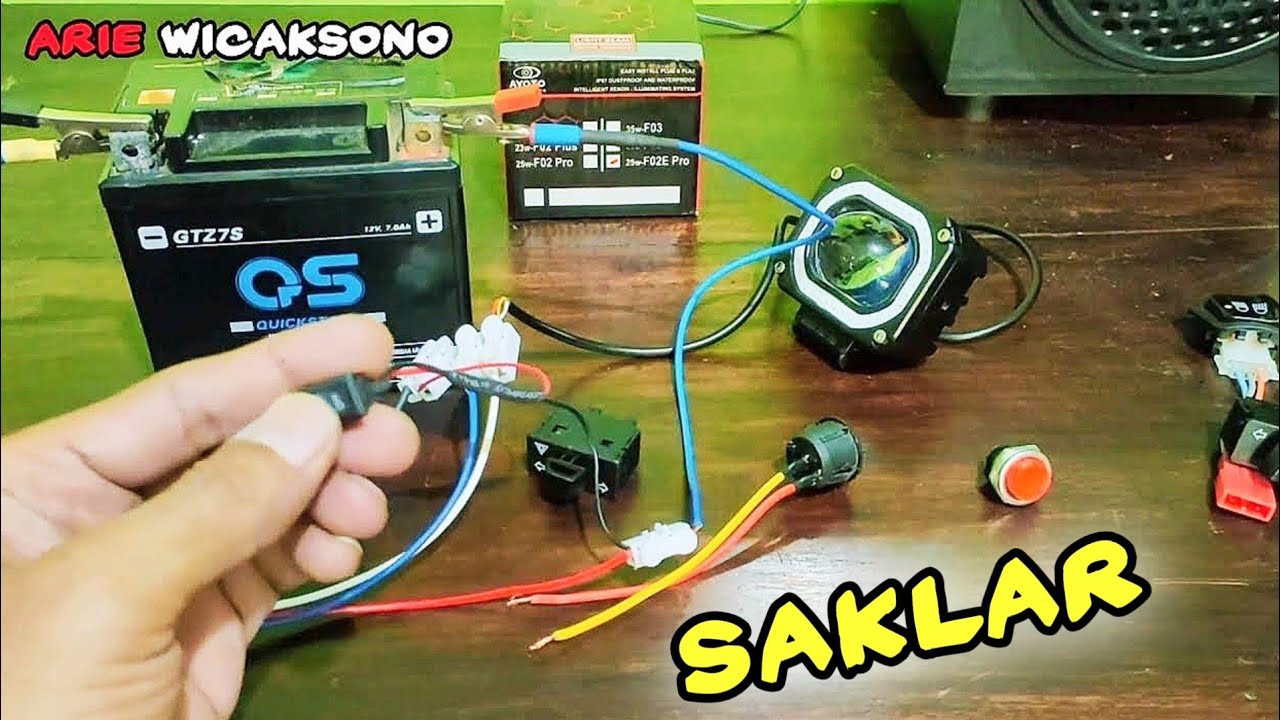 Tips Mudah Pakai Saklar HI LOW Jauh Dekat Buat Lampu Tembak Sorot Motor Mobil