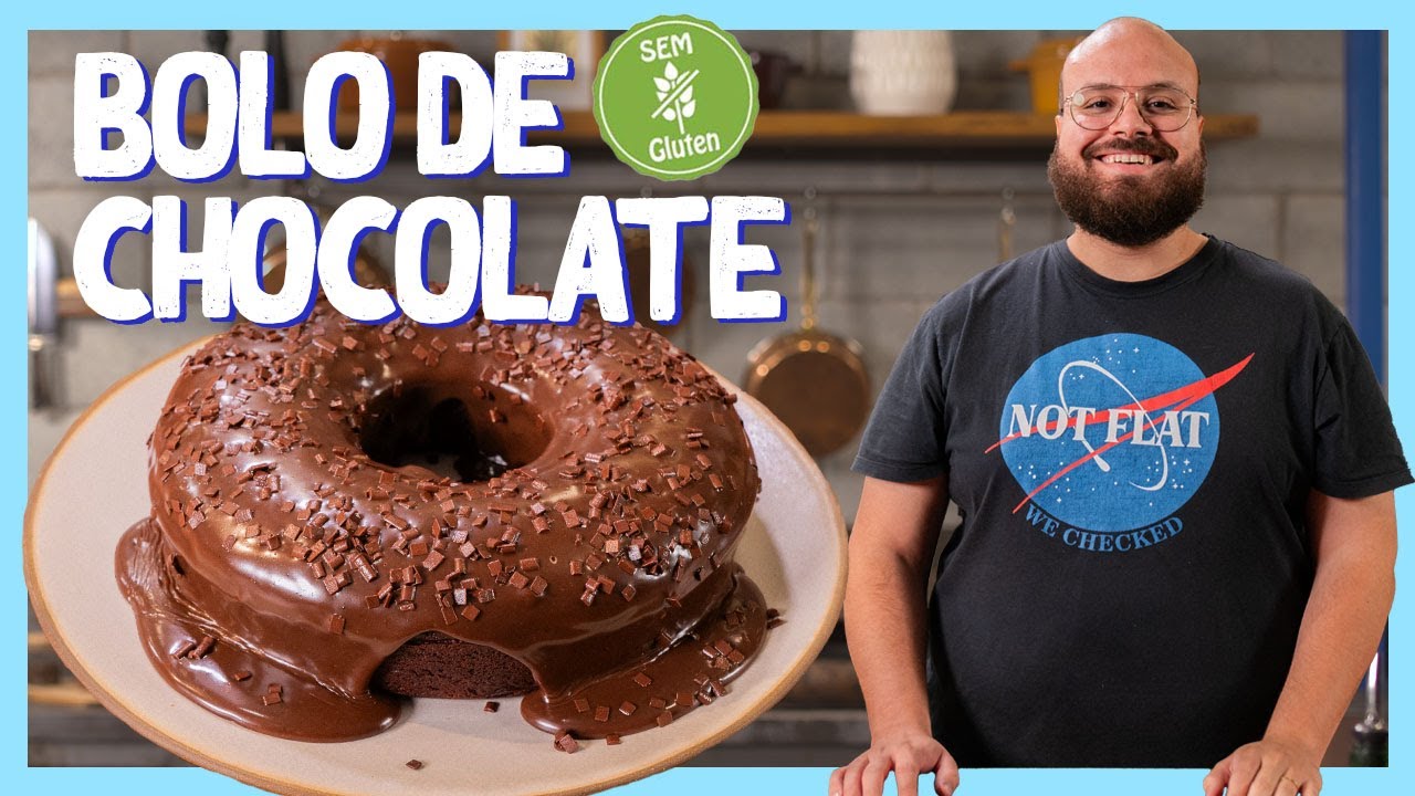 O MELHOR BOLO DE CHOCOLATE SEM GLÚTEN | Will Inácio | Mohamad Hindi
