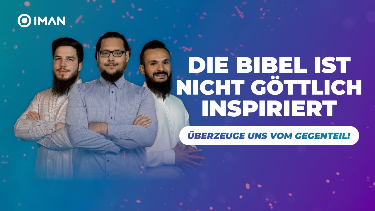 DIE BIBEL HAT FEHLER - Überzeuge uns vom Gegenteil!