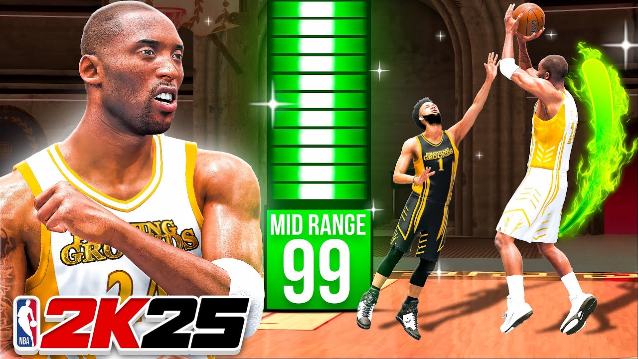 99 MID RANGE is ASTONISHING on NBA 2K25😱
