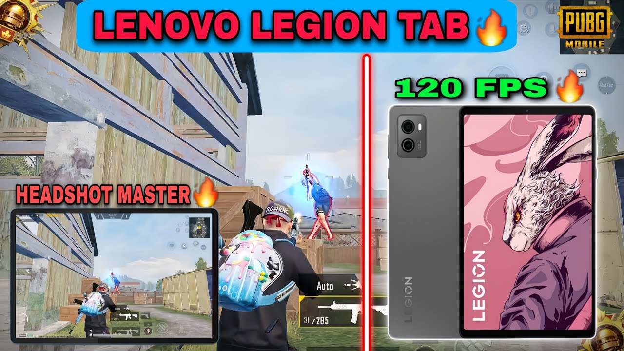 LENOVO LEGION TAB 🔥 BEST 120 FPS PUBG MOBILE TEST 🔱 / 2026 / 