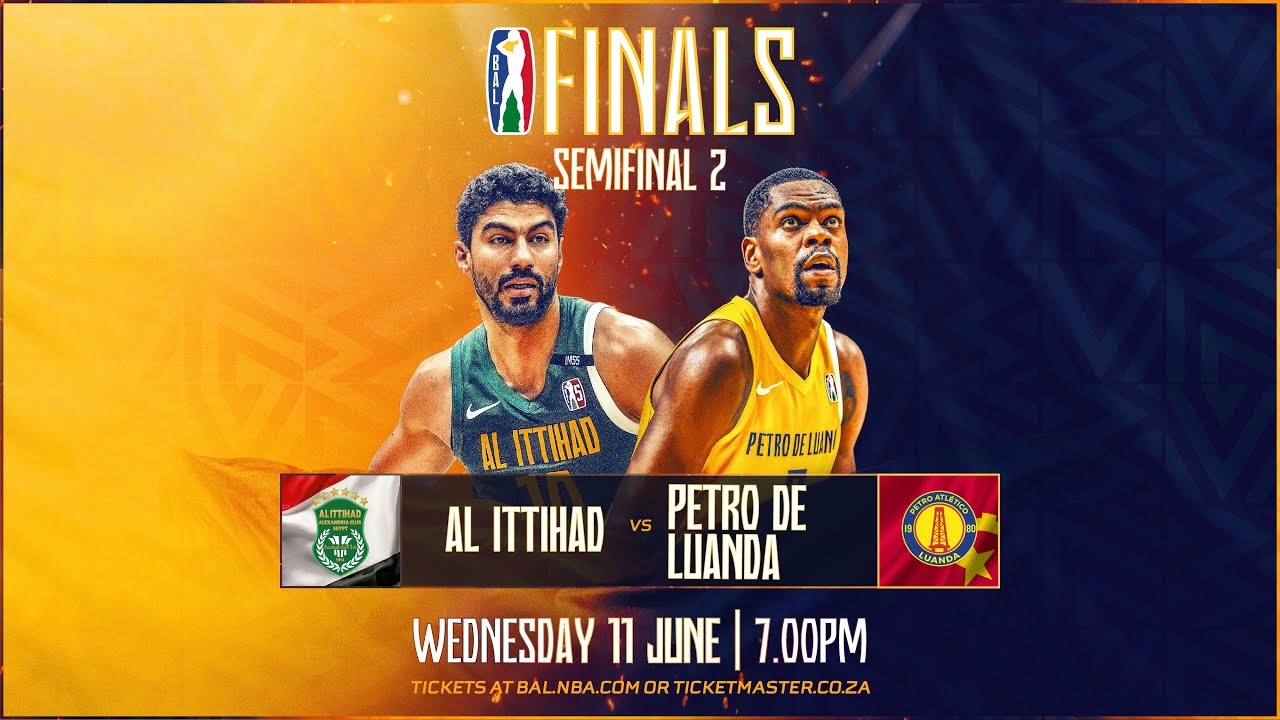 Al Ittihad (Egypt) v Petro de Luanda (Angola) - Live Game - #BAL5 - BAL Playoffs