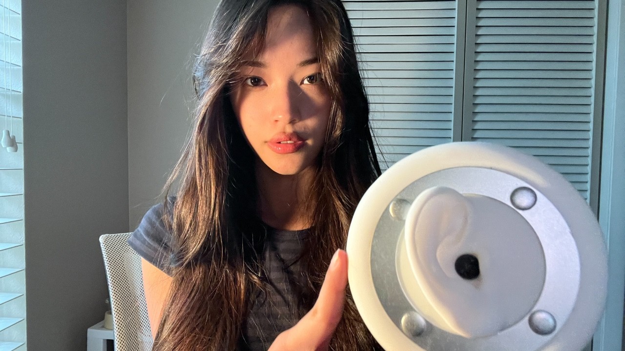 ASMR Ear to Ear Inaudible Whispering 🎋Ear Cupping & Ear Blowing | Insomnia Cure 🎒
