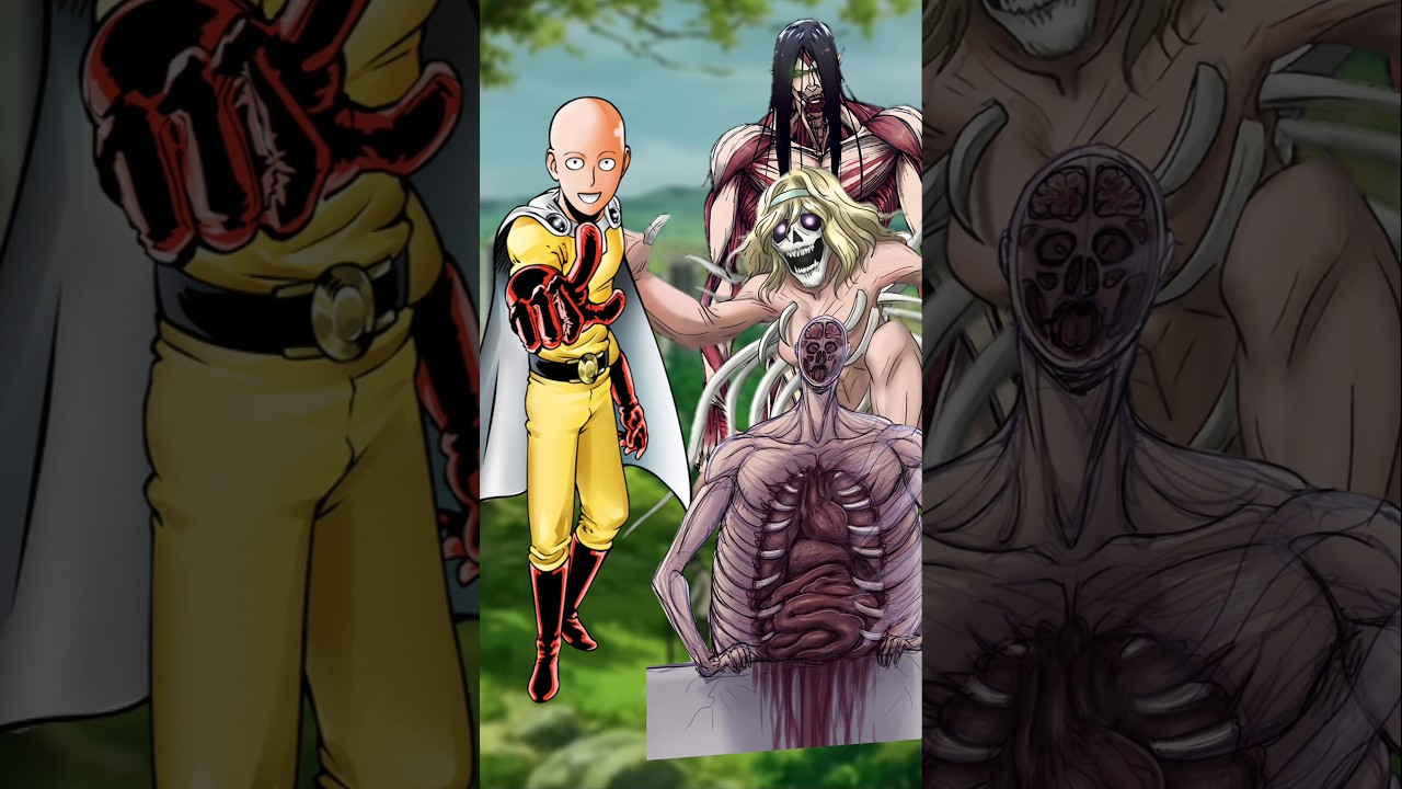 Saitama Vs All Titans