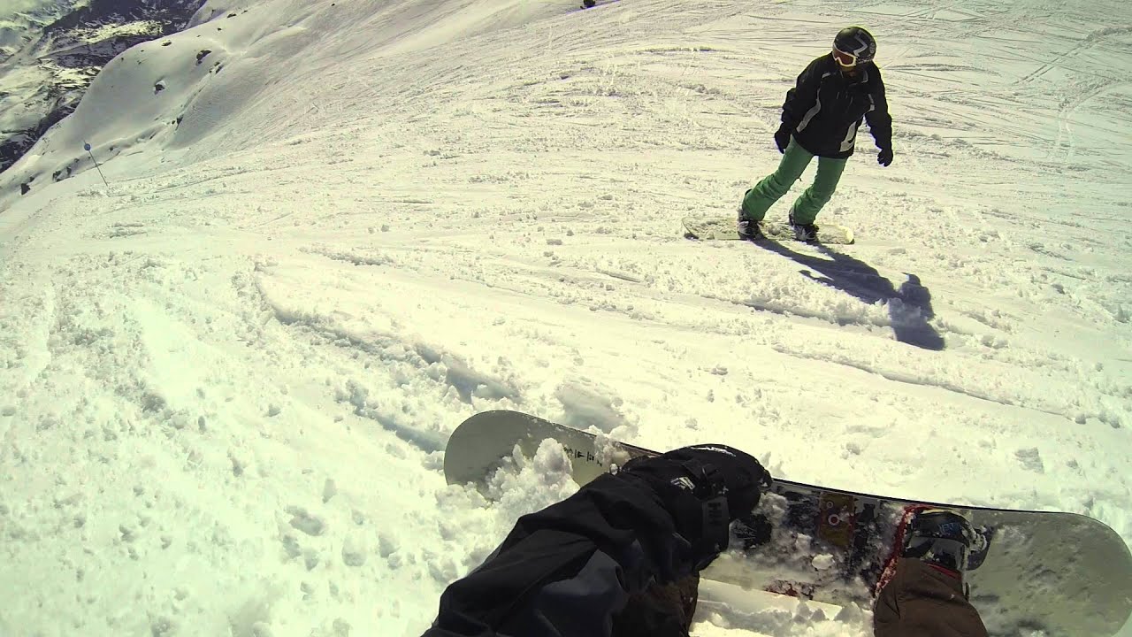 Bajada por Canal Roya a enlazar con Rinconada, Formigal