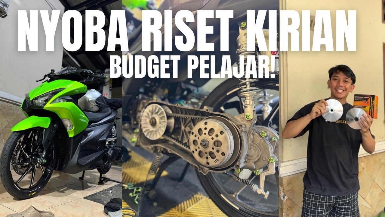 BENERAN HARGA PELAJAR‼️GANTI KIRIAN FULLSET BUAT AEROX MPRUY🤣‼️