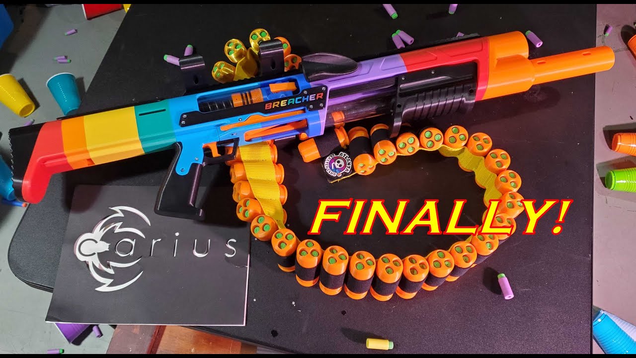 The Breacher - Finally, a GOOD Nerf Shotgun!