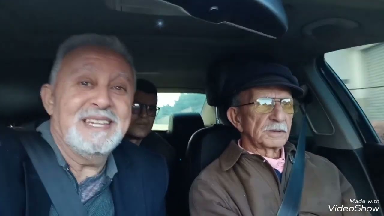 Si Ali Sadek et Belkacem Kadi de retour de l'enterrement de Dda lmulud Irkaken Paix à son âme.