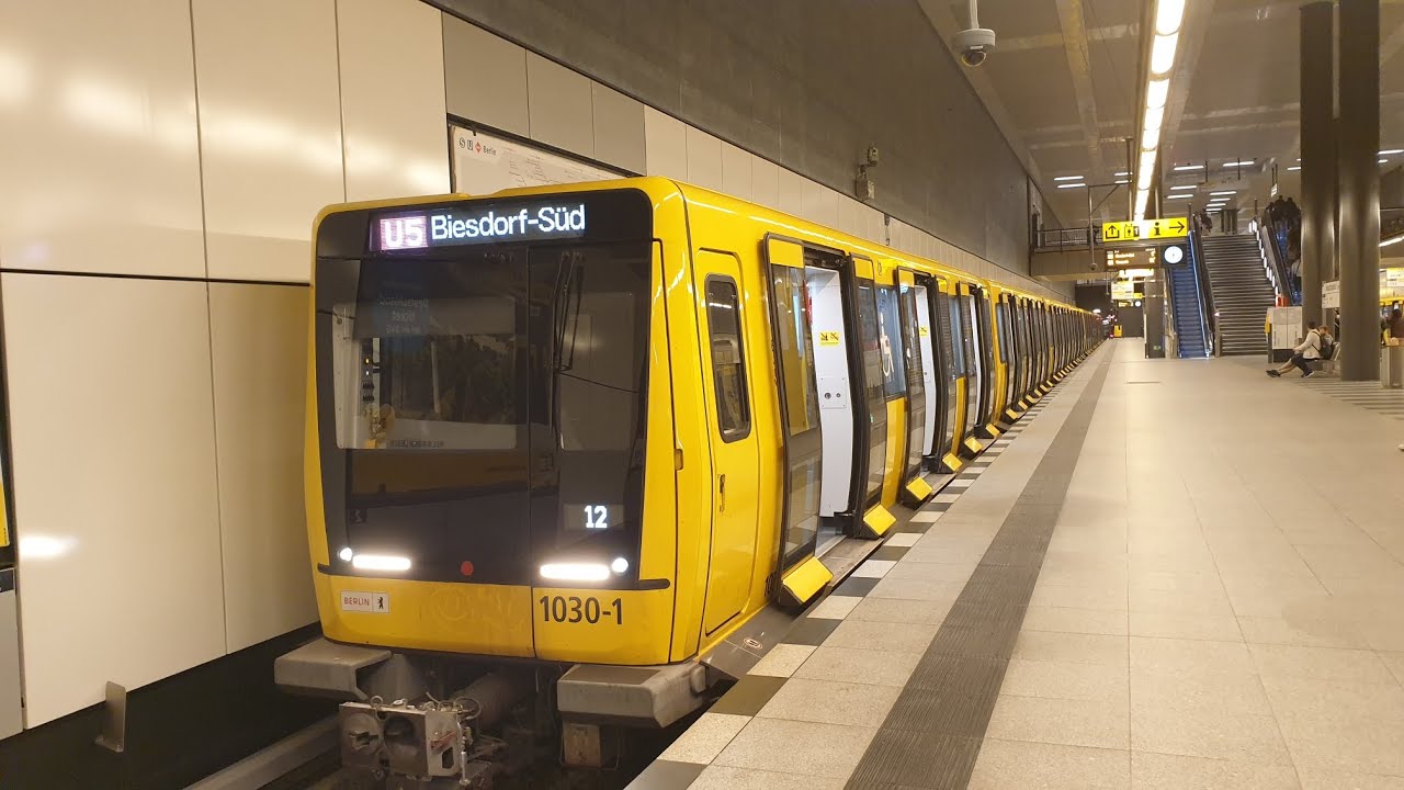 U-Bahn Berlin|Aussetzermitfahrt #17 auf der U5 von Hauptbahnhof bis Biesdorf-Süd