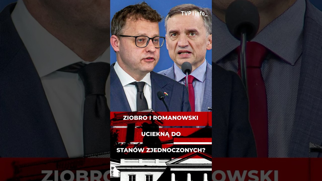 Will Ziobro and Romanowski flee to the United States? #politics #poland #hungary #usa #shorts