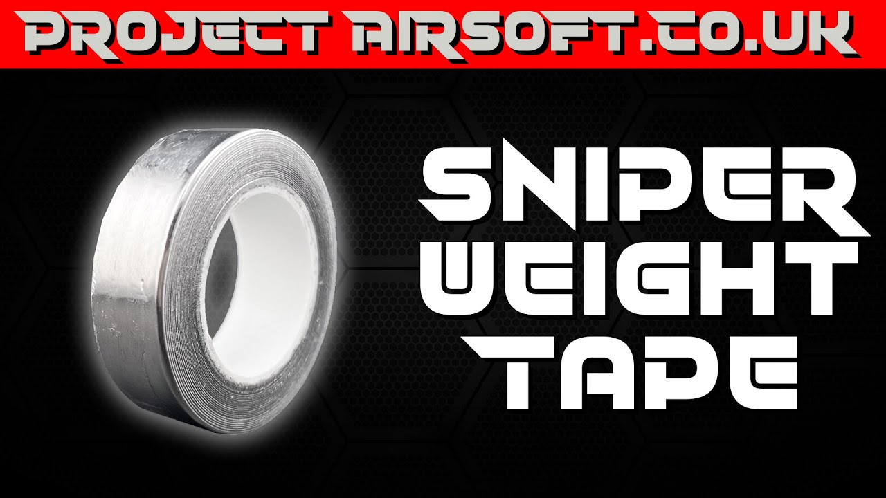 The Must-Have Airsoft Sniper Upgrade - Sniper Weight Tape