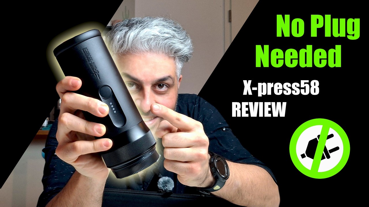 Portable Espresso Machine Review | MHW‑3BOMBER X‑press58