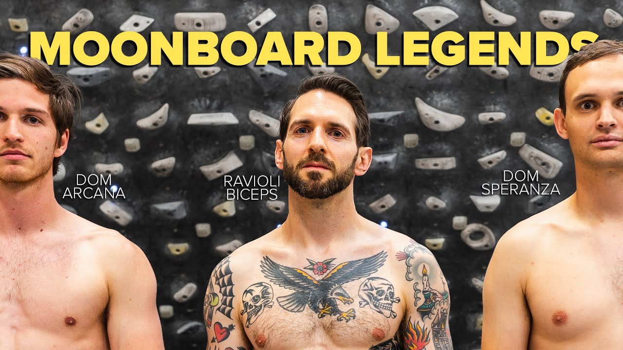 LV Moonboard Legends - feat. Ravioli Biceps, Dominick Speranza, Dominic Arcana - Refuge Climb