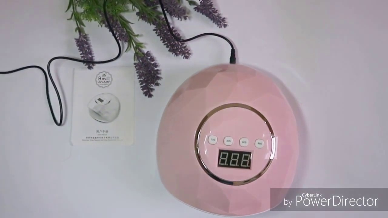 Мощная UV/LED лампа для сушки гель лака FEECY F6 86W