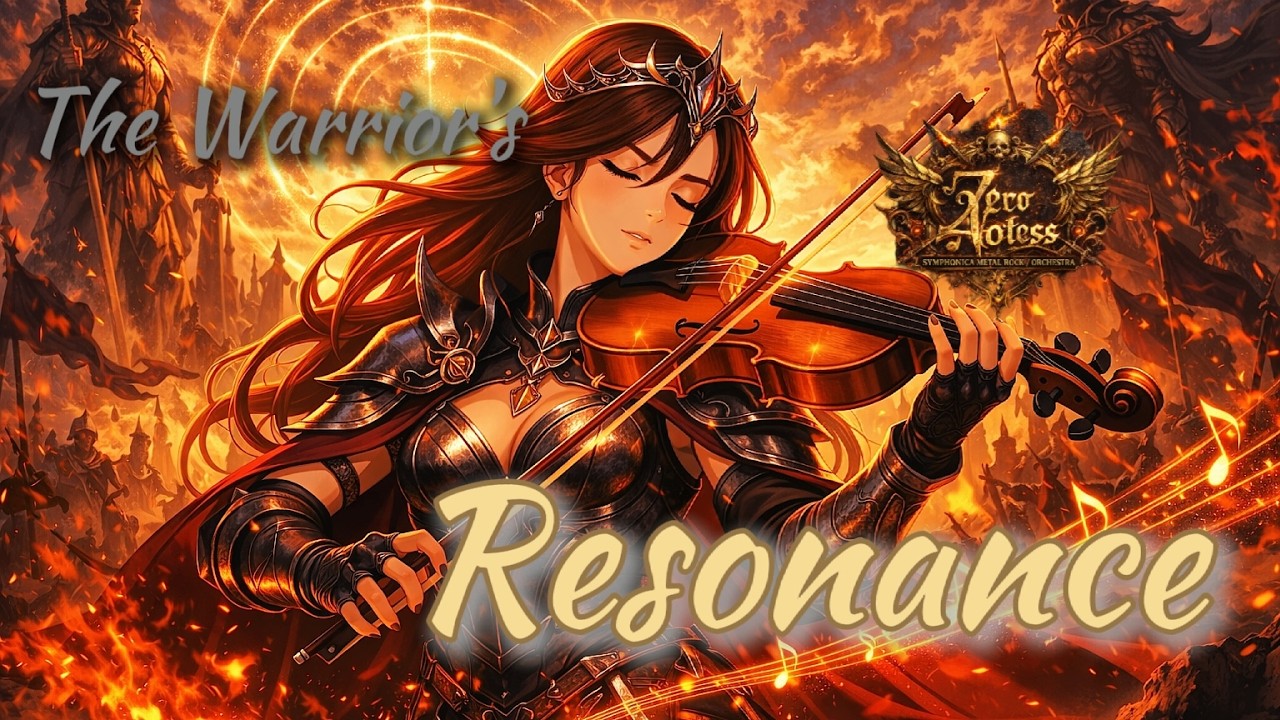 Epic Violin | The Warrior's Resonance - Symphonic Metal Rock Music for Motivation