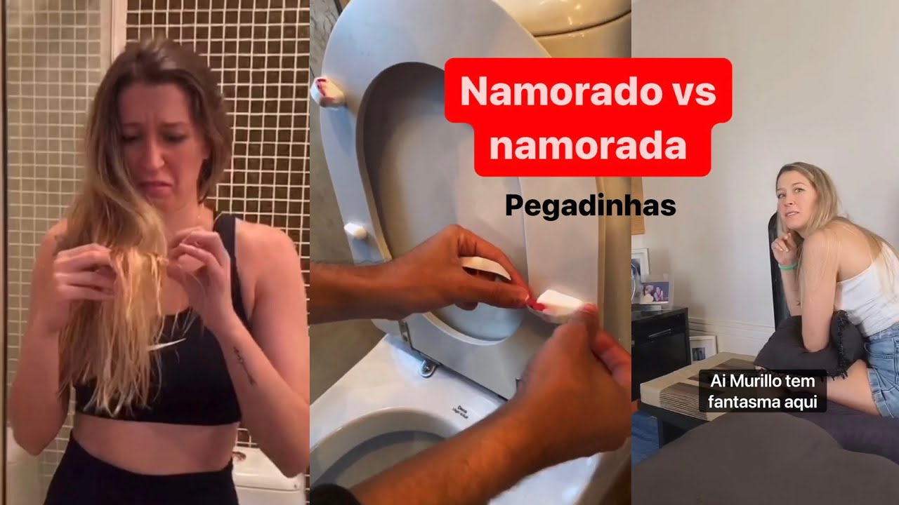 Namorado vs namorada pegadinhas compilação