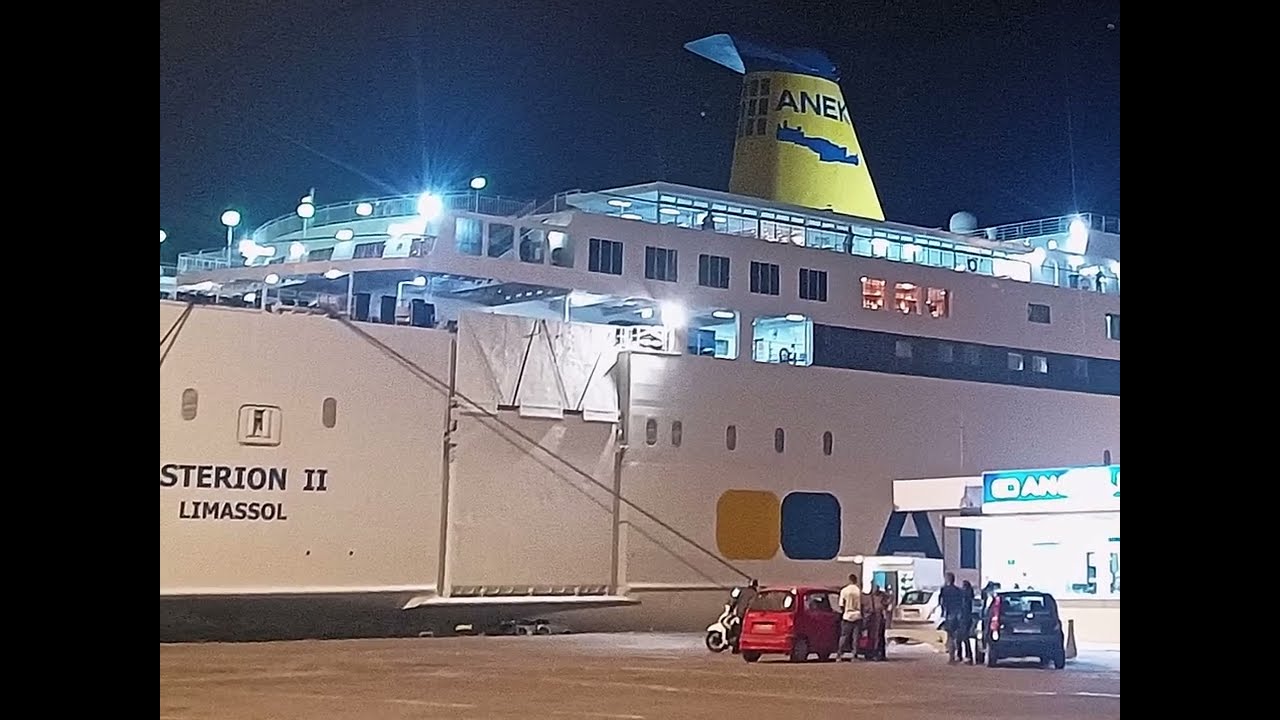 ferry start from Heraklion to Athens, il  battello per Atene. 31 ottobre 2025. in Grecia 66
