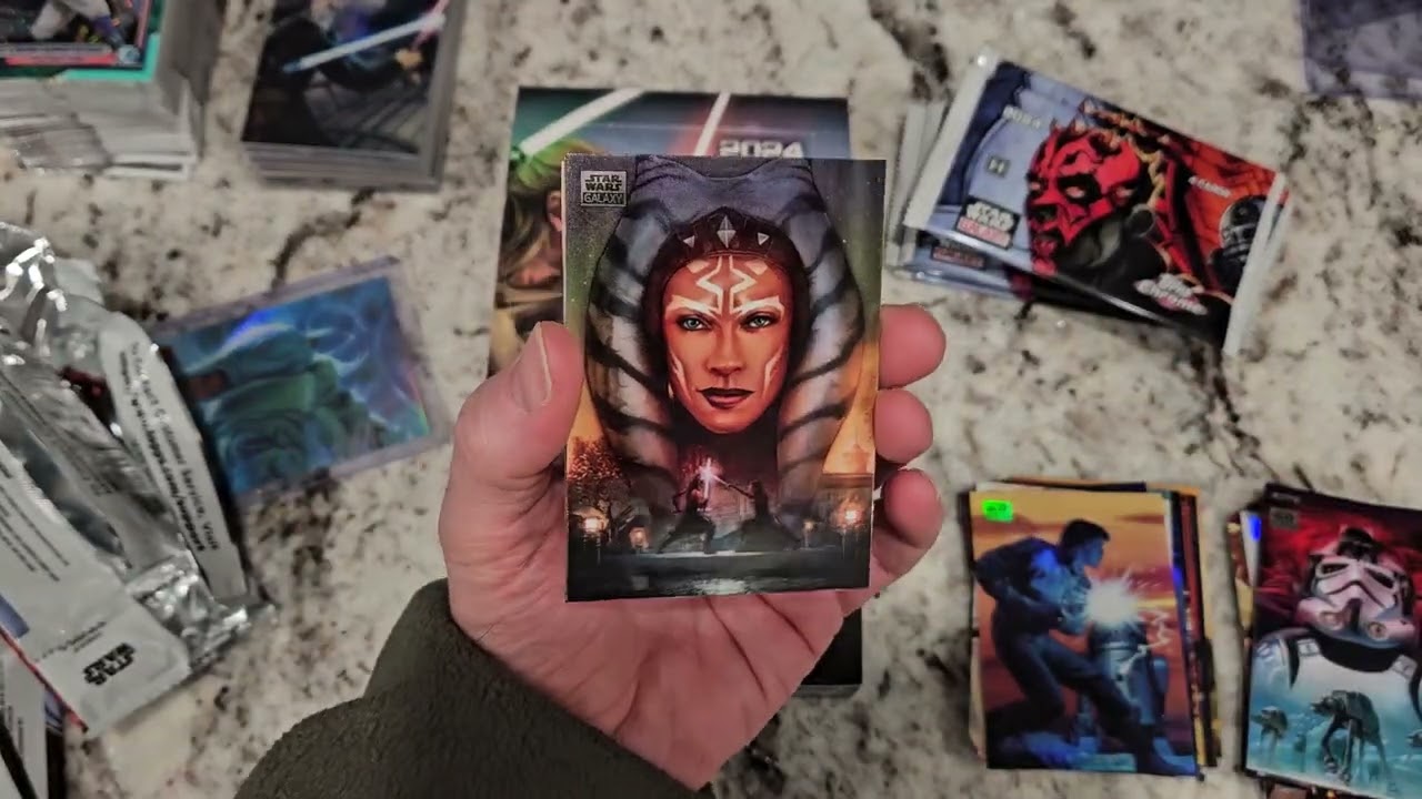 2024 Star Wars Galaxy CHROME TOPPS! 4 Hits per Box Beauty /25