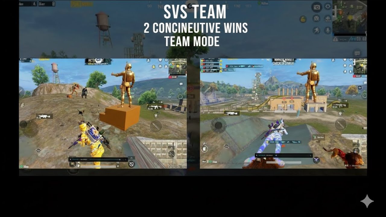 SvS Team | 2 Maç Üst Üste WIN! Araç Fight & Komedi Anlar 😂🔥#ConsecutiveWins #pubgmobile
