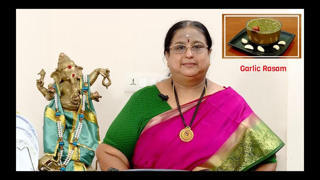 Recipe 152: Garlic Rasam (Poondu Rasam)