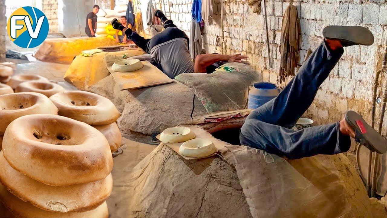 El legendario pan de Samarcanda. Cómo hornear 20000 barras al día