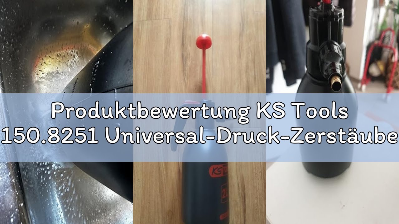 Produktbewertung KS Tools 150.8251 Universal-Druck-Zerstäuber, 1 l
