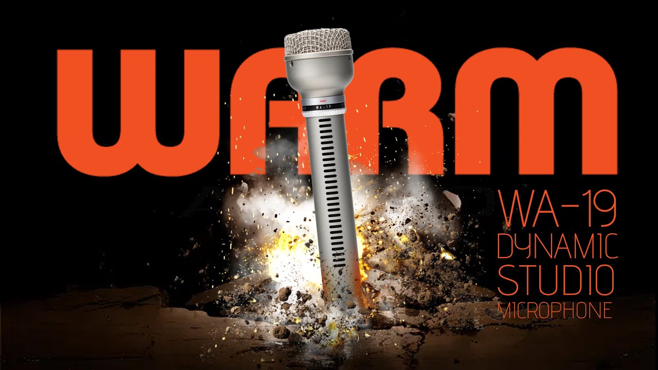 WA-19 Dynamic Studio Microphone By Warm Audio Test/Review