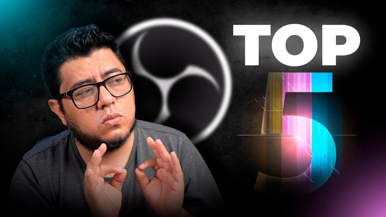 TOP 5 PLUGINS para OBS STUDIO GRATIS que te van a SORPRENDER